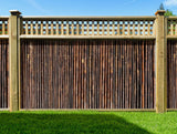 GARDEN CRAFT Brown Bamboo Fencing Rolled Fencing