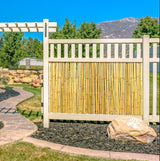 Garden Craft 6x6 Light Brown Bamboo Rolled Fencing