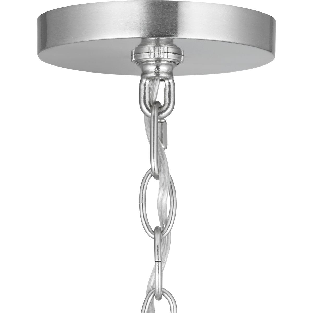 Progress Lighting Avette 5-Light Brushed Nickel Transitional Chandelier