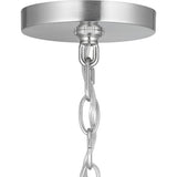Progress Lighting Avette 5-Light Brushed Nickel Transitional Chandelier