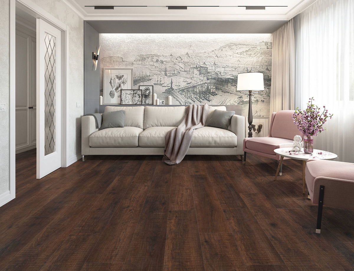 STAINMASTER PetProtect Arcadian 7-mm x 7-in W x 48-in L Waterproof Interlocking Luxury Vinyl Plank Flooring (19.02-sq ft/case)