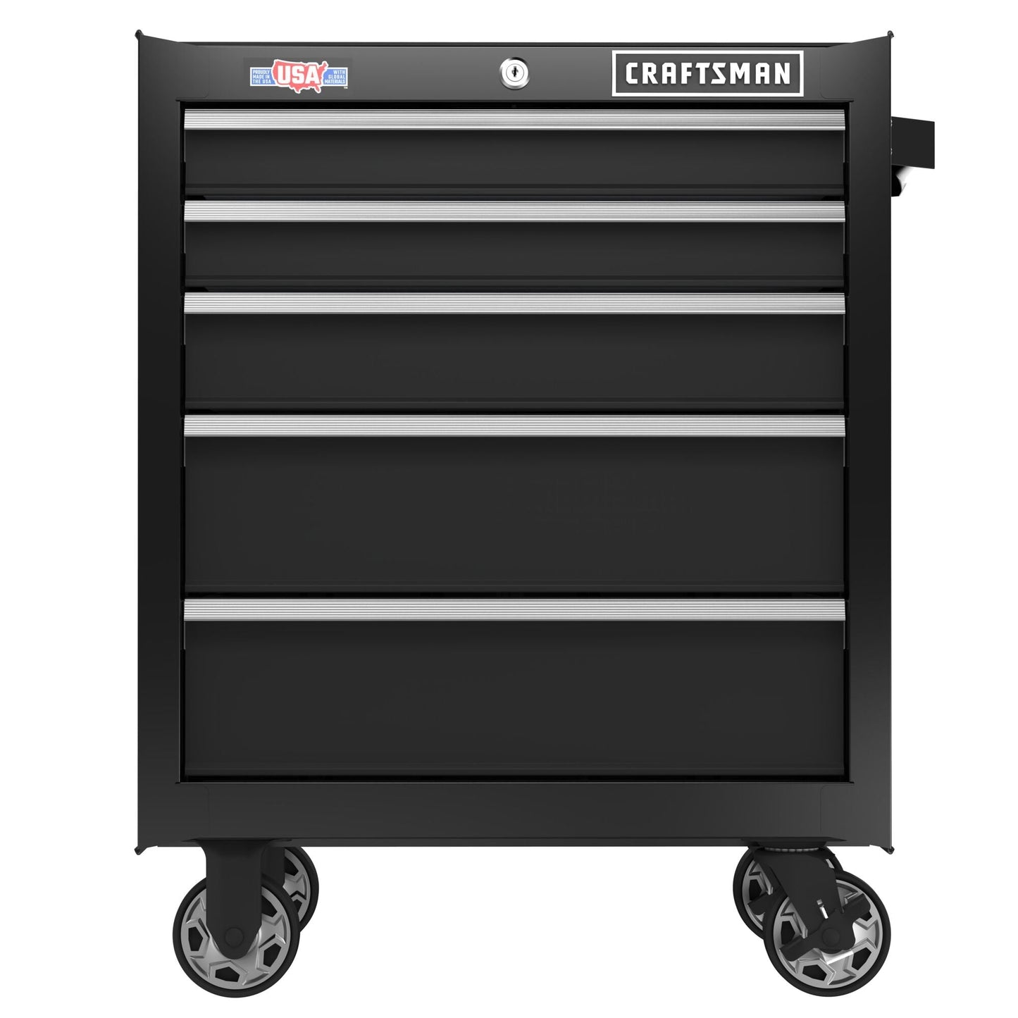 CRAFTSMAN 2000 Series 5-Drawer Steel Rolling Tool Cabinet, Black