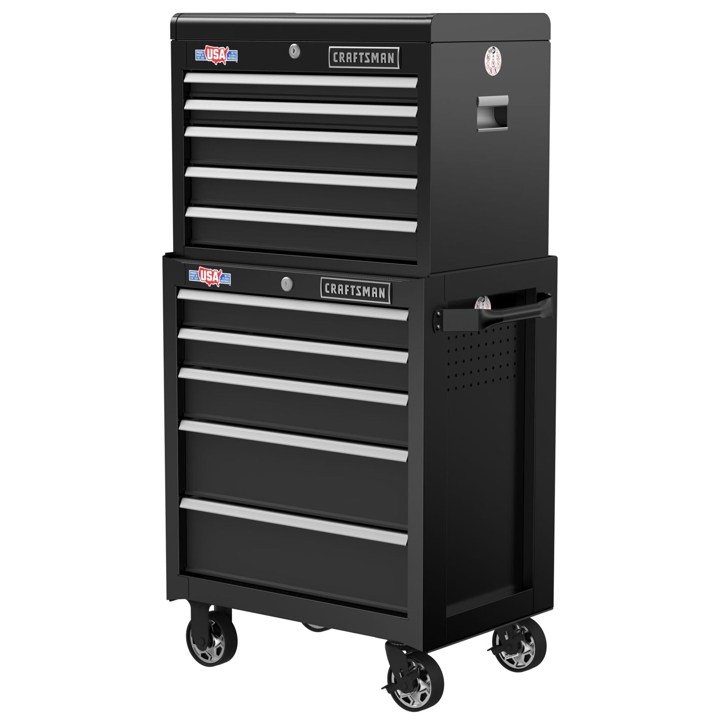 CRAFTSMAN 2000 Series 5-Drawer Steel Rolling Tool Cabinet, Black