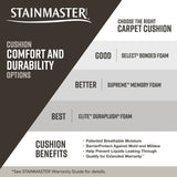 STAINMASTER Essentials So in Love "Summer Forever" Pattern Indoor Carpet, 12‑ft Roll Width