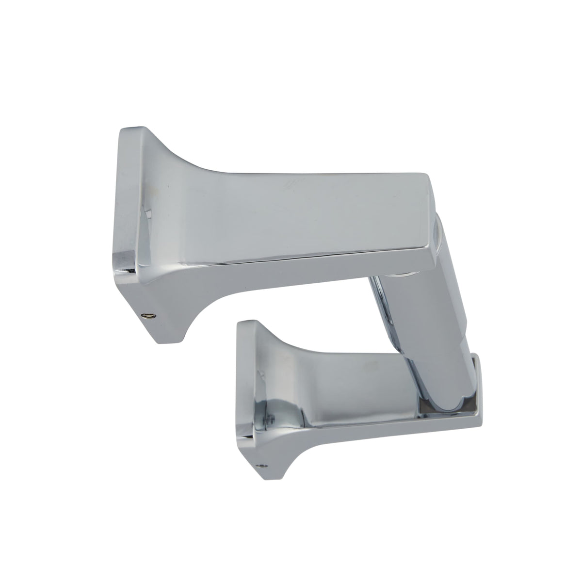 Project Source Seton Chrome Wall Mount Spring-Loaded Toilet Paper Holder