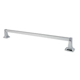 Project Source Seton 24-in Chrome Wall Mount Single Towel Bar