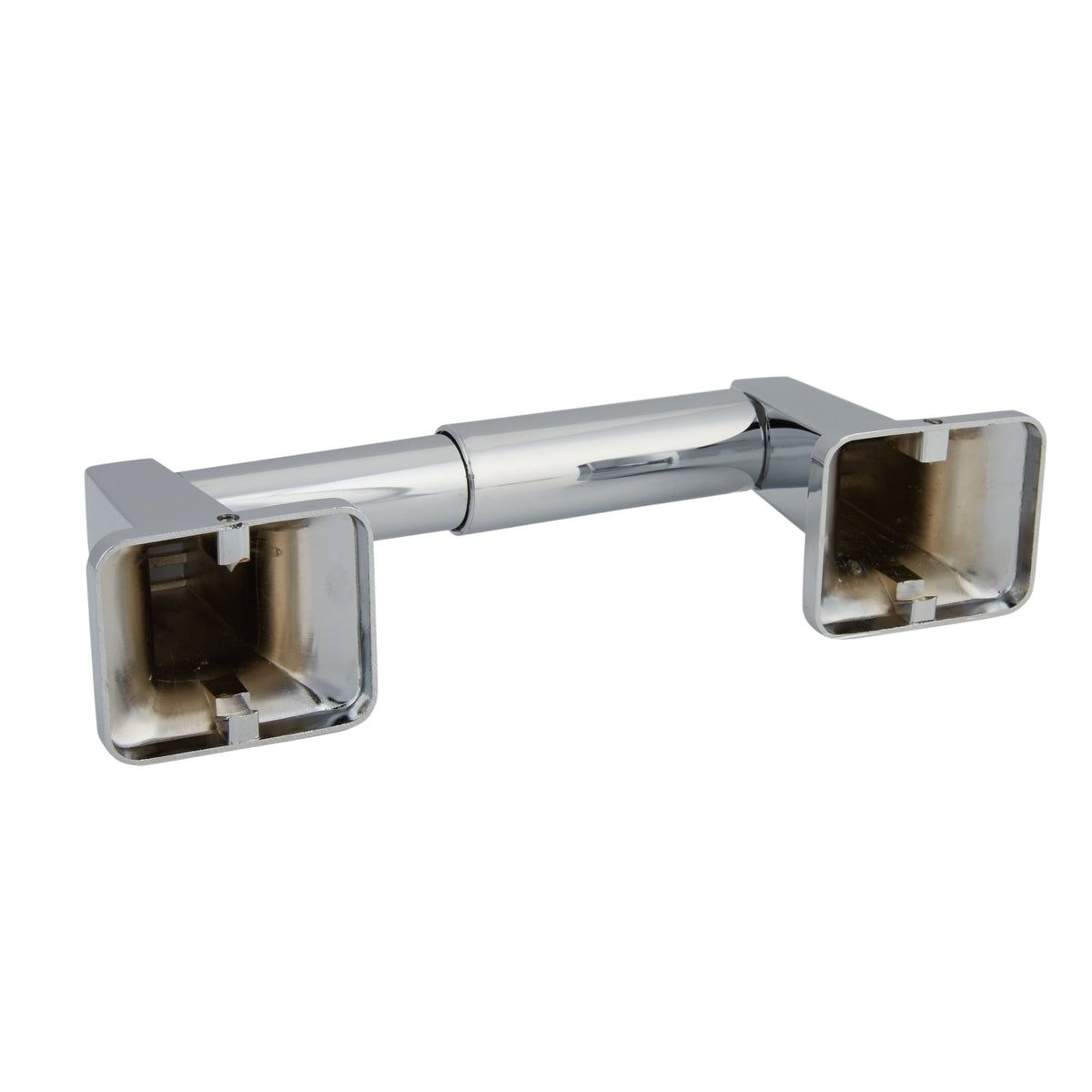 Project Source Seton Chrome Wall Mount Spring-Loaded Toilet Paper Holder