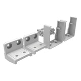 Freedom 6.32-in x 3.14-in VersaRail White Aluminum Line Connector