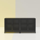 Ameriwood Home Tess Shadow Oak Traditional Mdf Media Cabinet