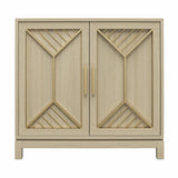 Ameriwood Home Neely Pale Oak Traditional Mdf Media Cabinet