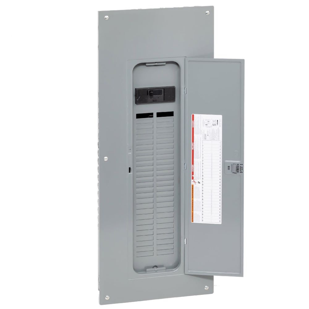 Square D QO 200-Amp 54-space load center - front view