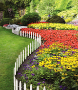 Greenes 15-Ft x 2-Ft Decorative White Pine Woven Wire Rolled Garden Fencing