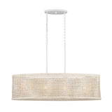 Kichler Sayulita 4-Light White Coastal Chandelier
