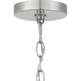 Progress Lighting Cabarro 5-Light Brushed Nickel Transitional Chandelier