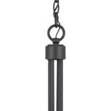 Progress Lighting Evanna 4-Light Matte Black Transitional Chandelier