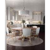 Progress Lighting Evanna 4-Light Brushed Nickel Transitional Chandelier