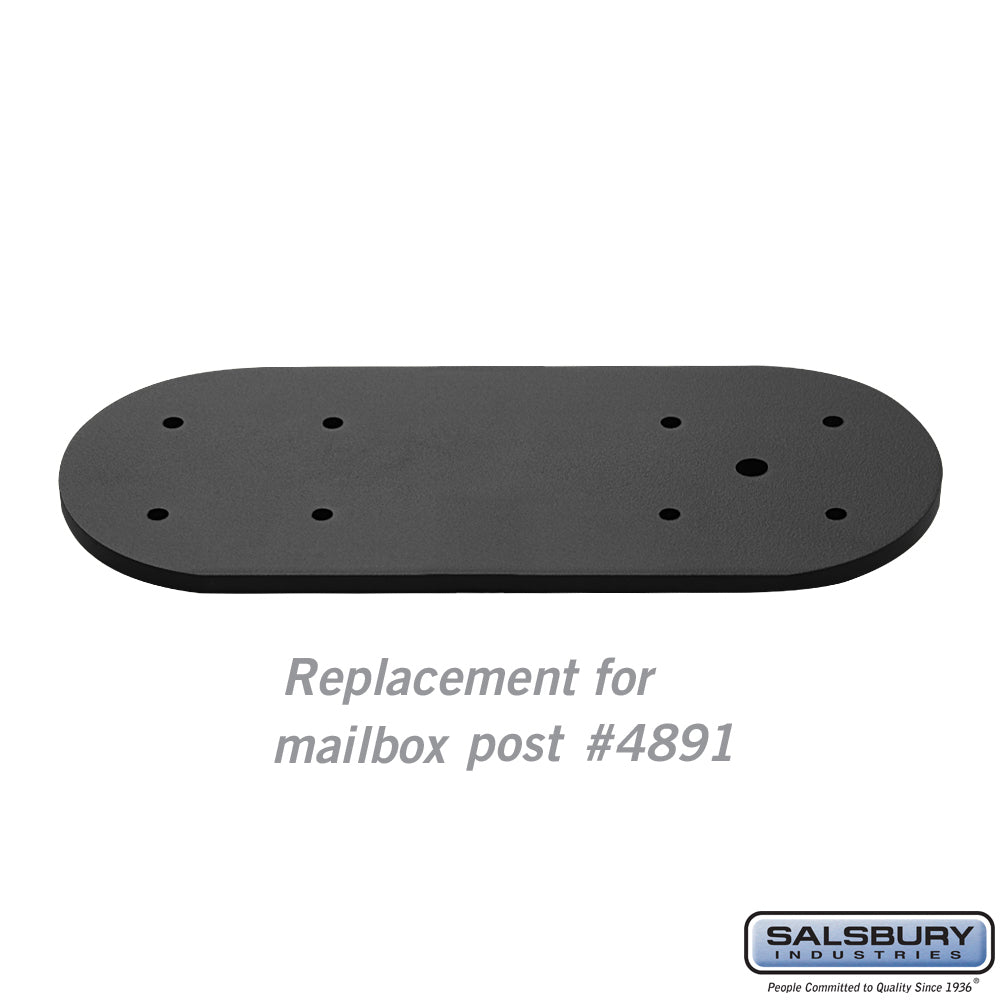 Arm Kit Replacement for Classic Mailbox Post - Black