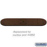 Bronze Mailbox Post Arm Kit Replacement for Classic Mailbox Post