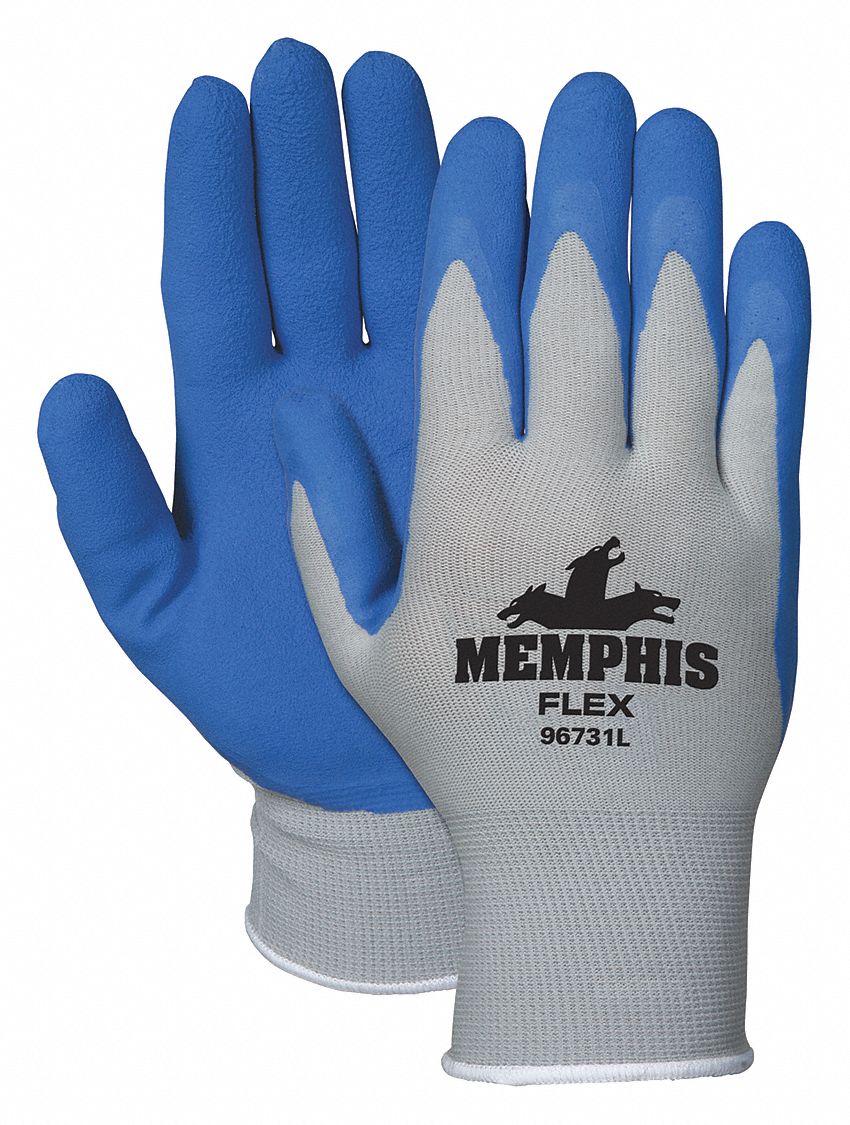 MCR SAFETY Memphis Flex NXG 96731 Foam Latex Coated Gloves