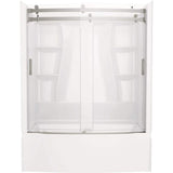 Classic 500 Curve 32 in. x 60 in. x 60 in. Rectangular Tub/Shower Combo Unit in White