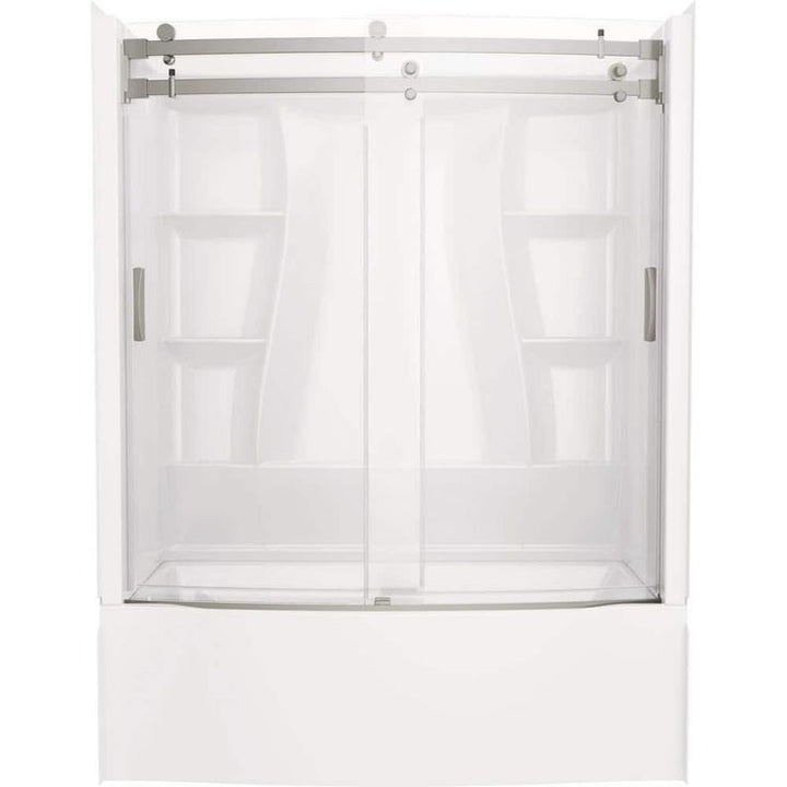 Classic 500 Curve 32 in. x 60 in. x 60 in. Rectangular Tub/Shower Combo Unit in White