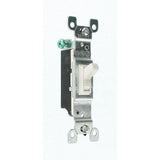 15 Amp Single-Pole Switch, White (10-Pack) - Super Arbor