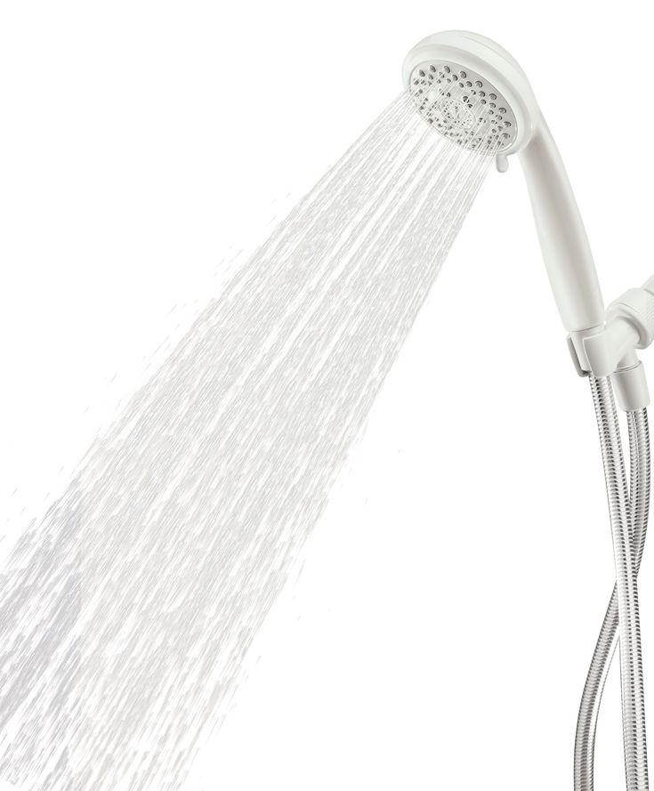 Moen Adler White 8-Spray Handheld Shower 2.5-GPM (9.5-LPM)
