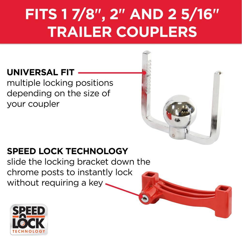 TowSmart Universal Coupler Lock - Super Arbor