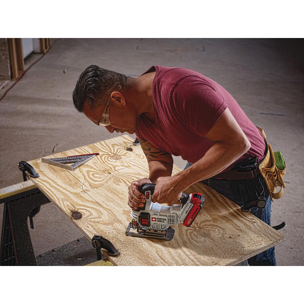 20-Volt MAX Cordless Jigsaw (Tool-Only) - Super Arbor
