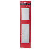 8 in. x 34 in. Satin Aluminum Kick Plate