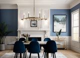 Kichler Tolani 6-Light Brushed Modern/Contemporary Chandelier