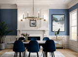 Kichler Tolani 6-Light Brushed Modern/Contemporary Chandelier