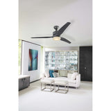 Harbor Breeze Fairwind 60-in Galvanized LED Indoor/Outdoor Ceiling Fan with Remote (3-Blade)
