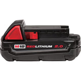 M18 18-Volt Lithium-Ion Cordless Short Throw Press Tool with (3) PEX Crimp Jaws and 2.0 AH Battery - Super Arbor