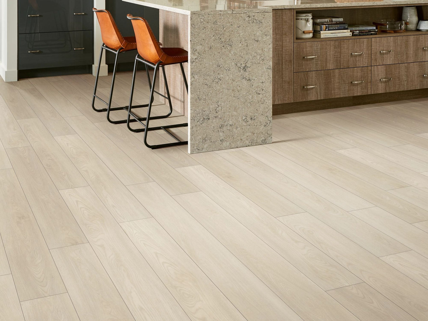 Shaw Tundra Plus Silverscape Brown 12-mil x 7-in W x 48-in L Waterproof Interlocking Luxury Vinyl Plank Flooring (18.91-sq ft/ Carton)