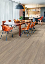 Shaw Boundless 8 Riverbank Brown 8-mil x 7-in W x 48-in L Waterproof Glue Down Luxury Vinyl Plank Flooring (34.98-sq ft/ Carton)
