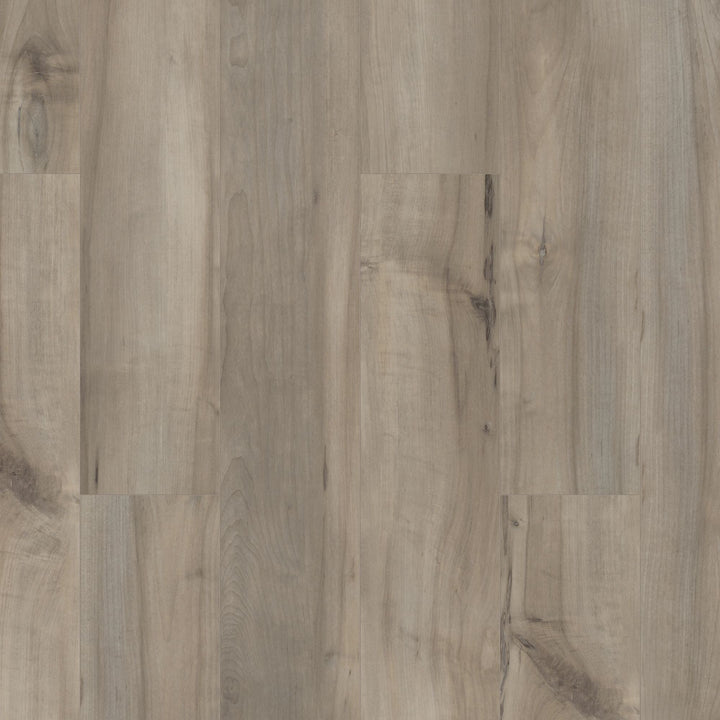 Shaw (Sample) Tundra Plus Spyglass Gray Wood Look 12-mil Waterproof Interlocking or Glue Down Luxury Vinyl Plank