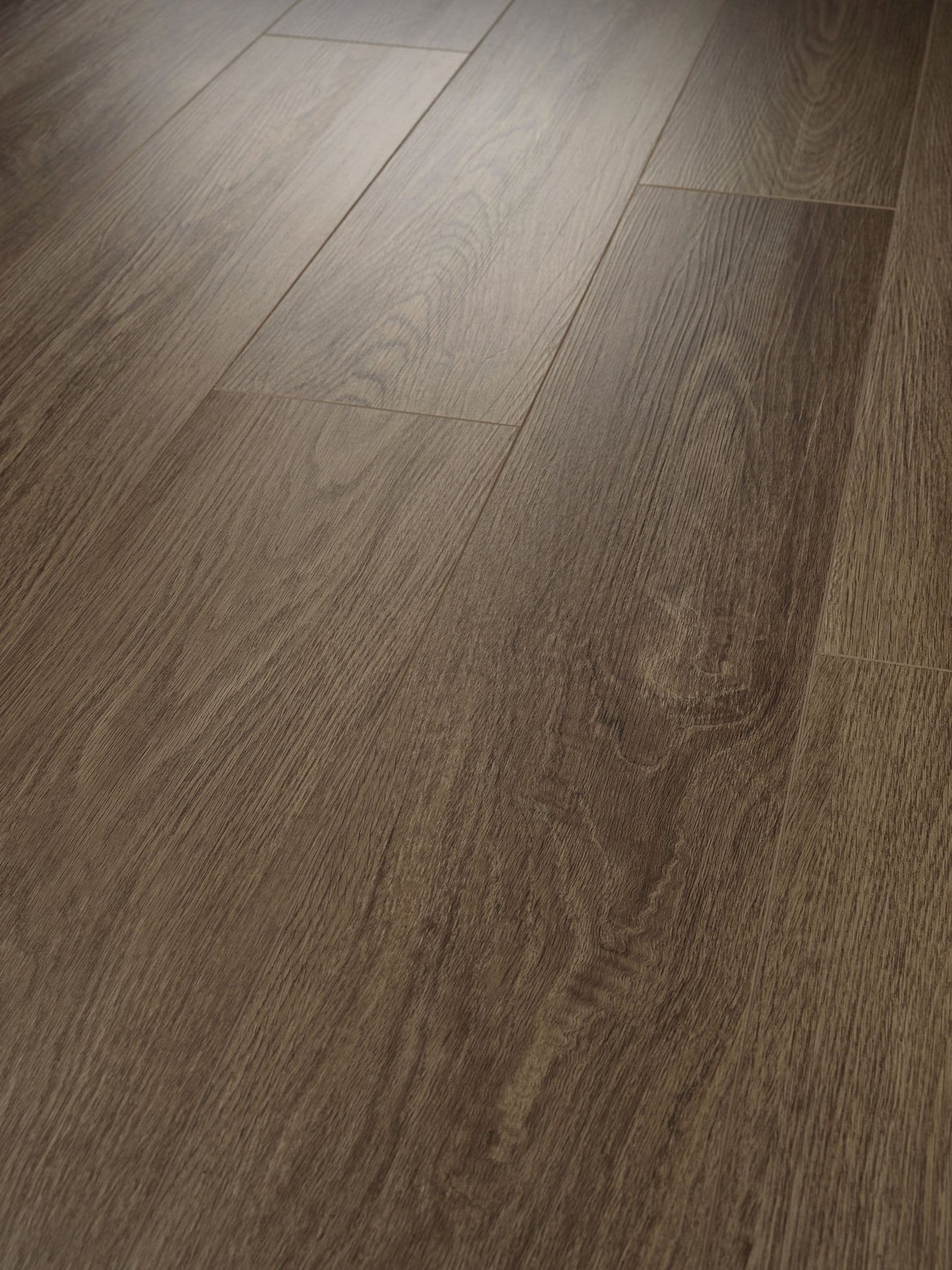 Shaw Brillance Plus Cask Oak Brown 12-mil x 7-in W x 48-in L Waterproof Interlocking Luxury Vinyl Plank Flooring (23.64-sq ft/ Carton)