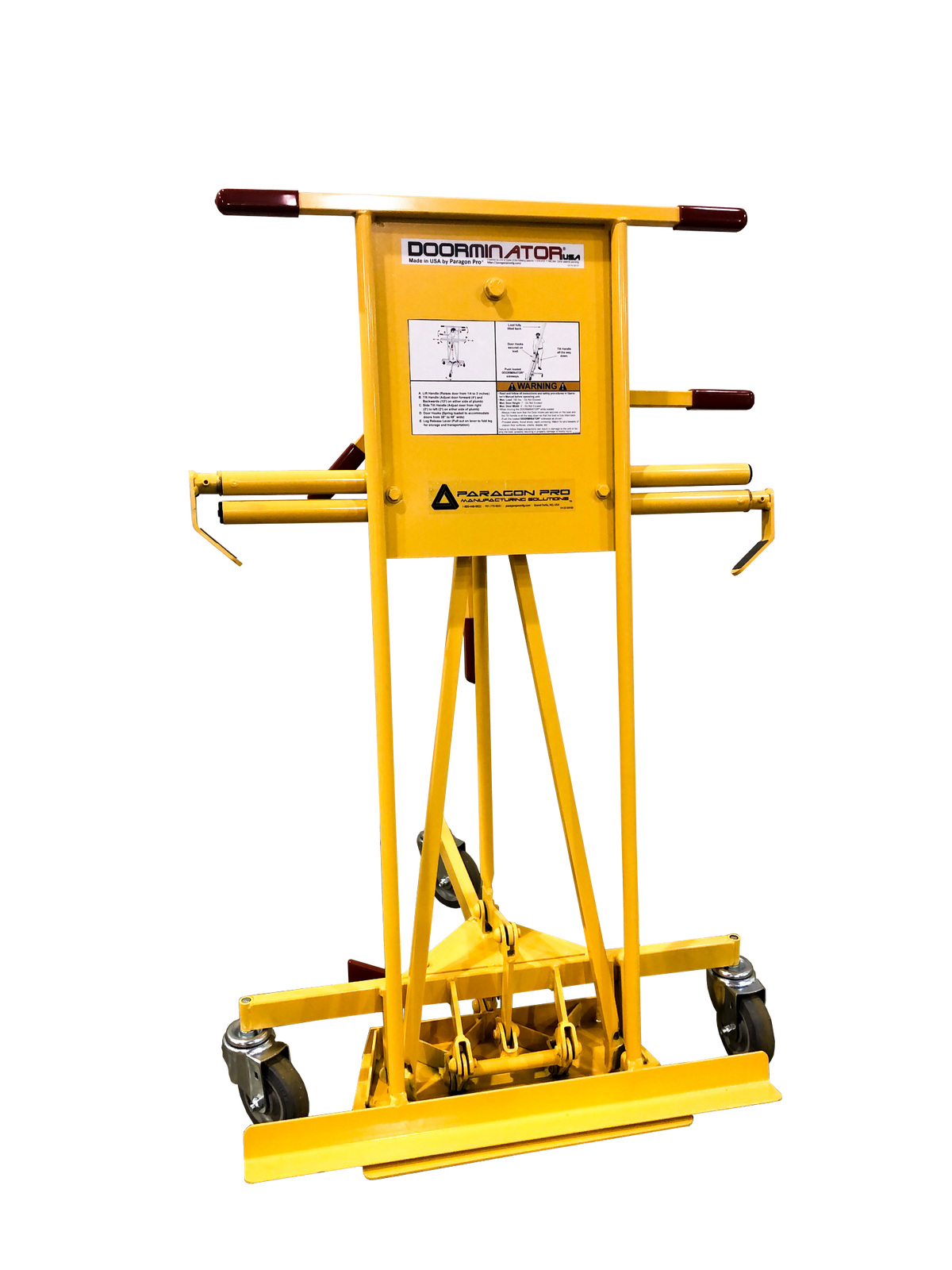 Doorminator 3070 Door Handler 27-in L x 28-in W Carbon/Steel Door Handler