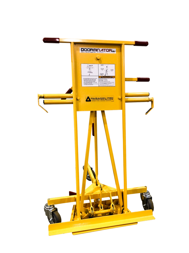 Doorminator 3070 Door Handler 27-in L x 28-in W Carbon/Steel Door Handler