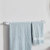 Project Source Seton 24-in Chrome Wall Mount Single Towel Bar