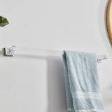Project Source 24-in Clear Wall-Mount Replacement Towel Bar (Bar Only)