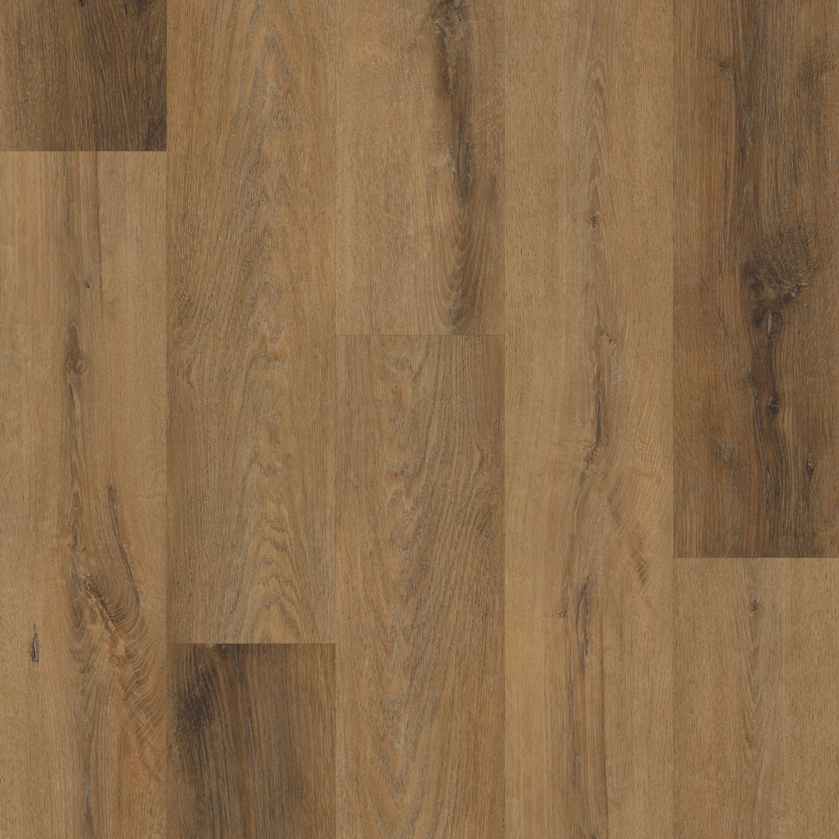 STAINMASTER PetProtect Wendover Brown Oak 7-mm x 7-in W x 48-in L Waterproof Interlocking Luxury Vinyl Plank Flooring (19.22-sq ft/case)