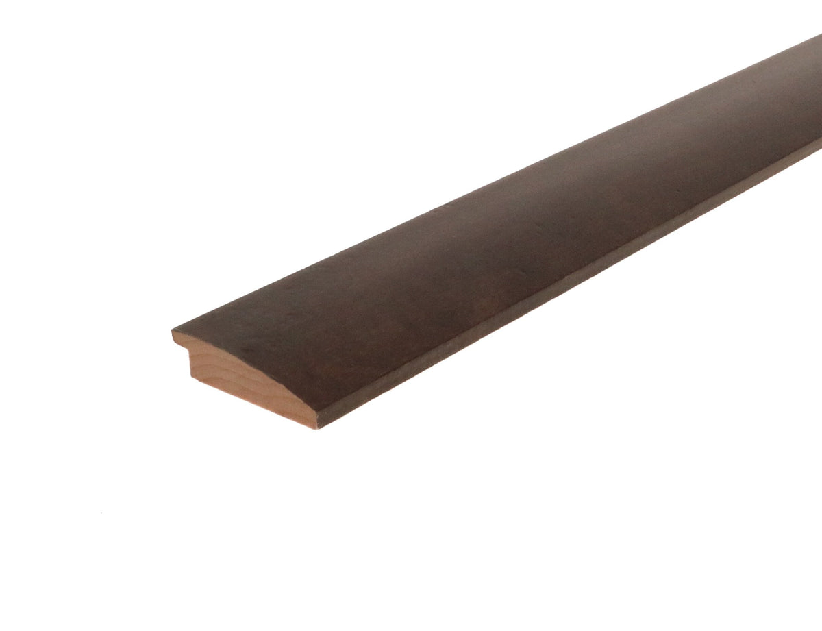Flexco Smokey 2-in T x 0.6875-in W x 78-in L Solid Wood Reducer