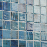 Rapids Barrier Reef 12.24 in. x 12.24 in. Polished Glass Floor and Wall Mosaic Pool Tile (1.04 sq. ft./Sheet)