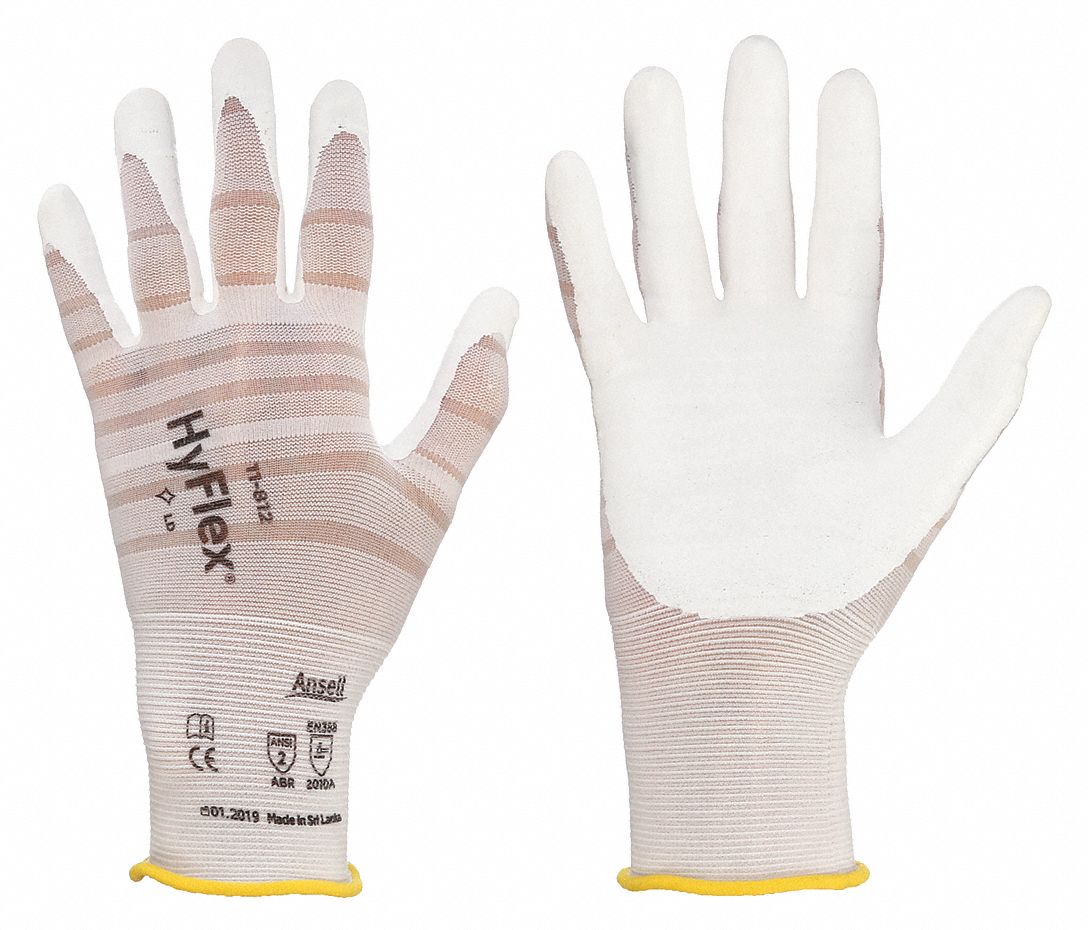 HYFLEX Foam Nitrile Coated Tearaway Gloves - L (9), Abrasion Level 3