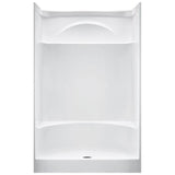 DELTA White Acrylic One-Piece Shower with Integrated Seat (Common: 36-in x 48-in; Actual: 76-in x 35.875-in x 47.875-in)