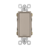 radiant 15 Amp 120-Volt 4-Way Rocker Light Switch, Nickel - Super Arbor