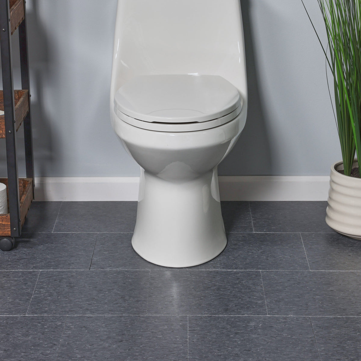 Armstrong Flooring Imperial Texture VCT Charcoal 12-in Commercial Vinyl Tile Flooring