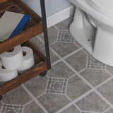 Style Selections Suncrest Basil 12-in x 12-in Water Resistant Peel-and-Stick Vinyl Tile Flooring, 1-sq ft Piece